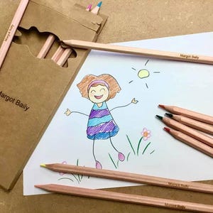 Personalised Colouring Pencils - Pack of 12