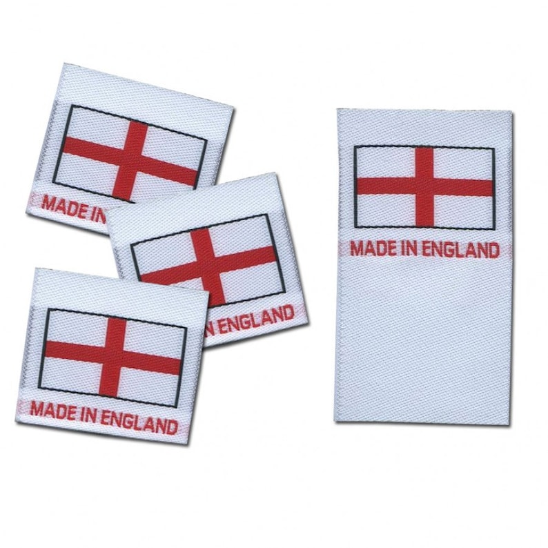 Made in England Woven Labels image 1