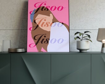 Jisoo Digital Print