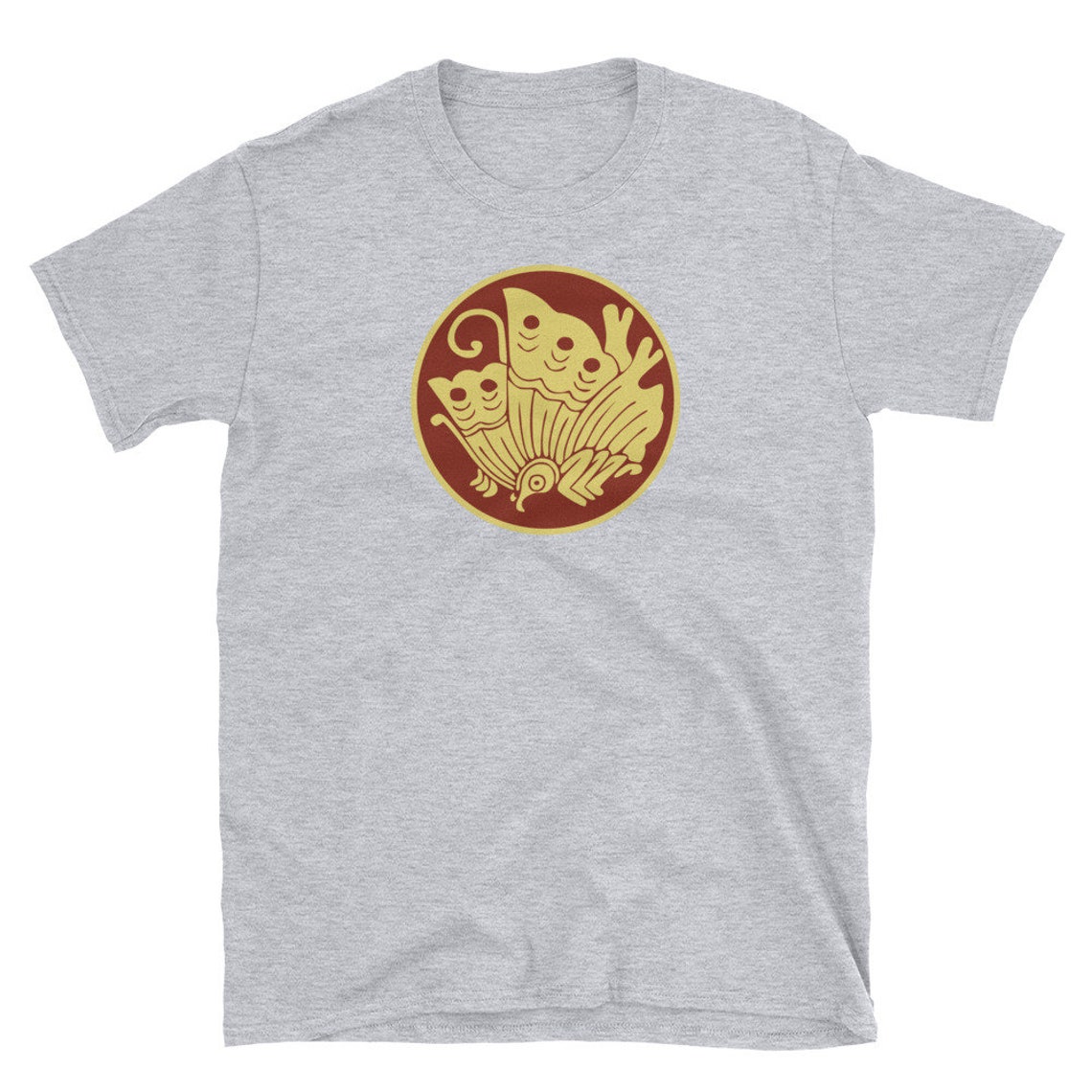 Taira Clan Mon Japanese Crest Symbol Short-sleeve Unisex - Etsy UK
