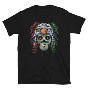 Aztec Warrior Inspired Illustration Unisex T-Shirt