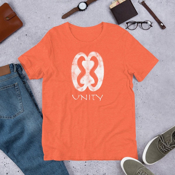 West Africa Adinkra Ghana Symbol meaning Unity Short-Sleeve Unisex T-Shirt