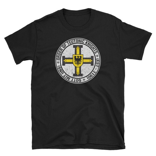 Order of Teutonic Knights  Ancient Medieval Crest Coat of Arms T-Shirt