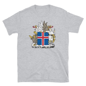Islande Manteau d'armes T-Shirt
