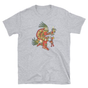 Tonatiuh Aztec God Diety Codices T-Shirt