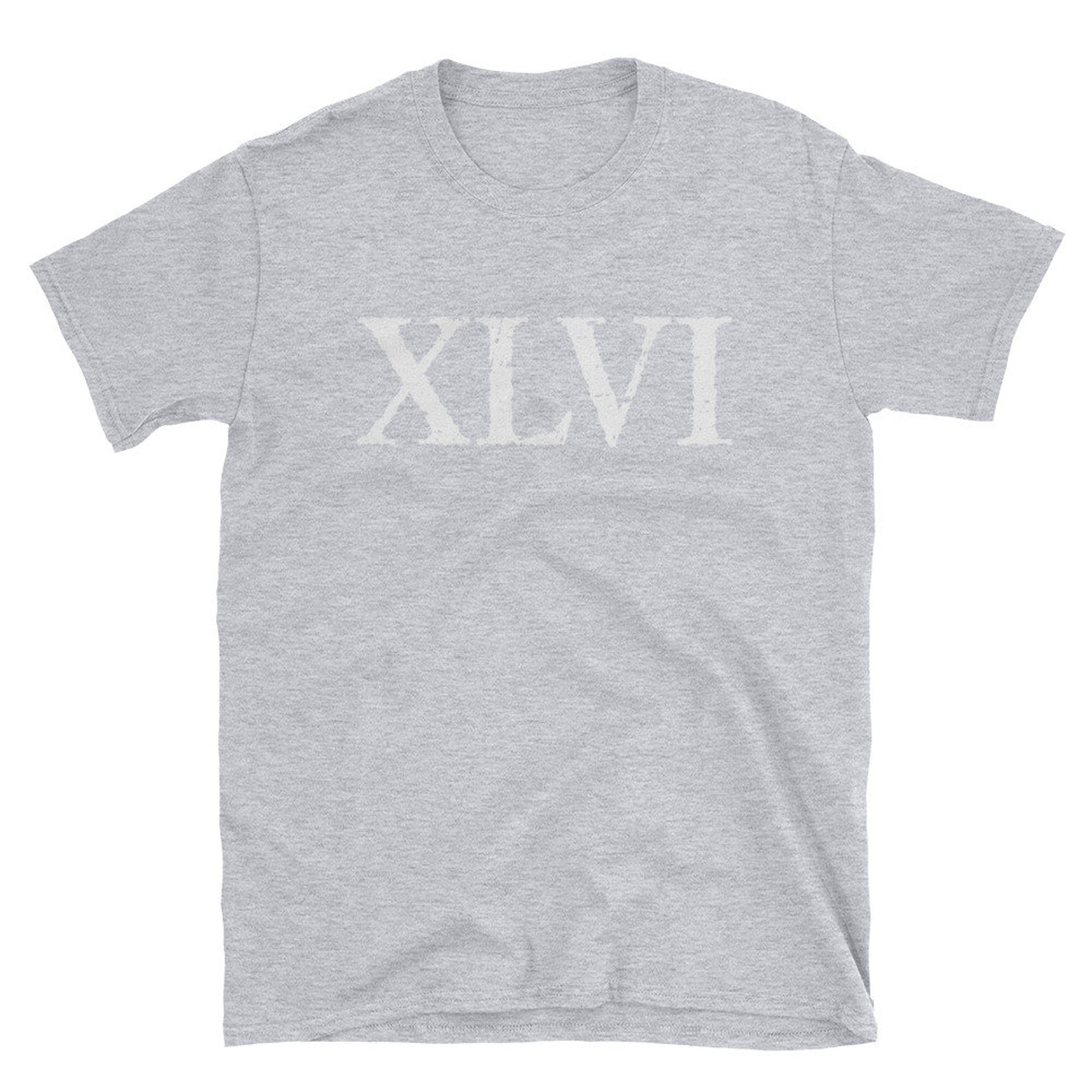 Roman Numeral 46 XLVI T-Shirt | Etsy