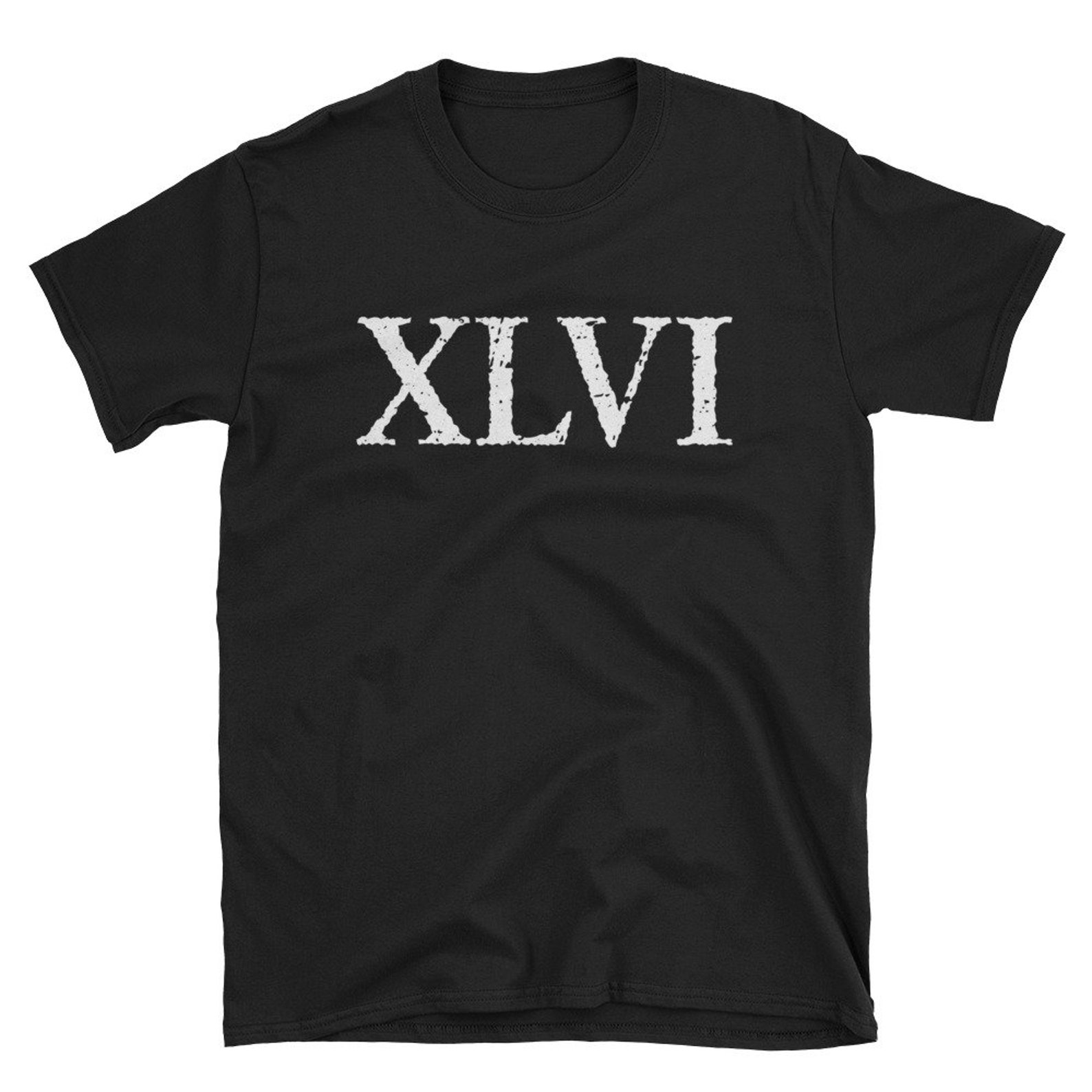 Roman Numeral 46 XLVI T-Shirt | Etsy