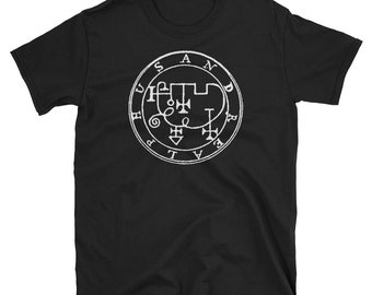 Seal of Andrealphus Demon Circle Short-Sleeve Unisex T-Shirt