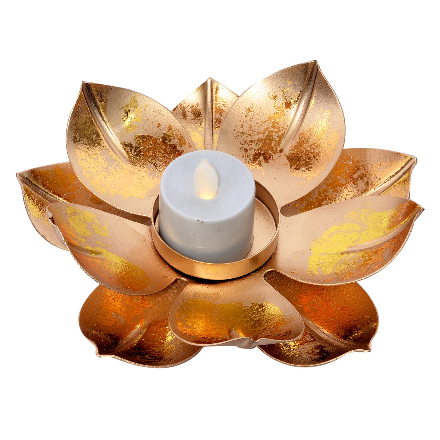 Candle holder iron single candle holder flower shape candle Etsy