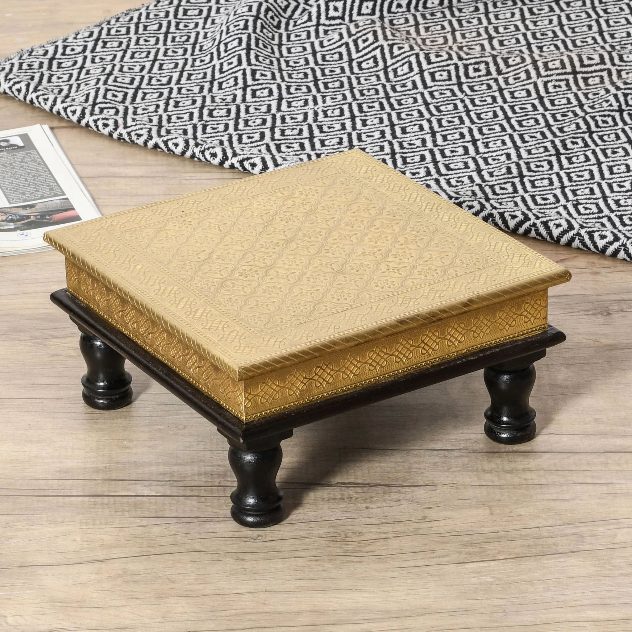 Pooja Room Stool Etsy UK