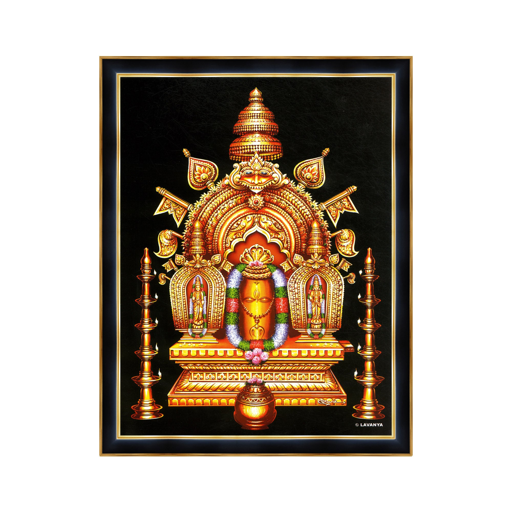 Manjunatheshwara Digital Painting Lord Shiva in the Form of Manjunatheshwara Digital Painting Lord Shiva in the Form of