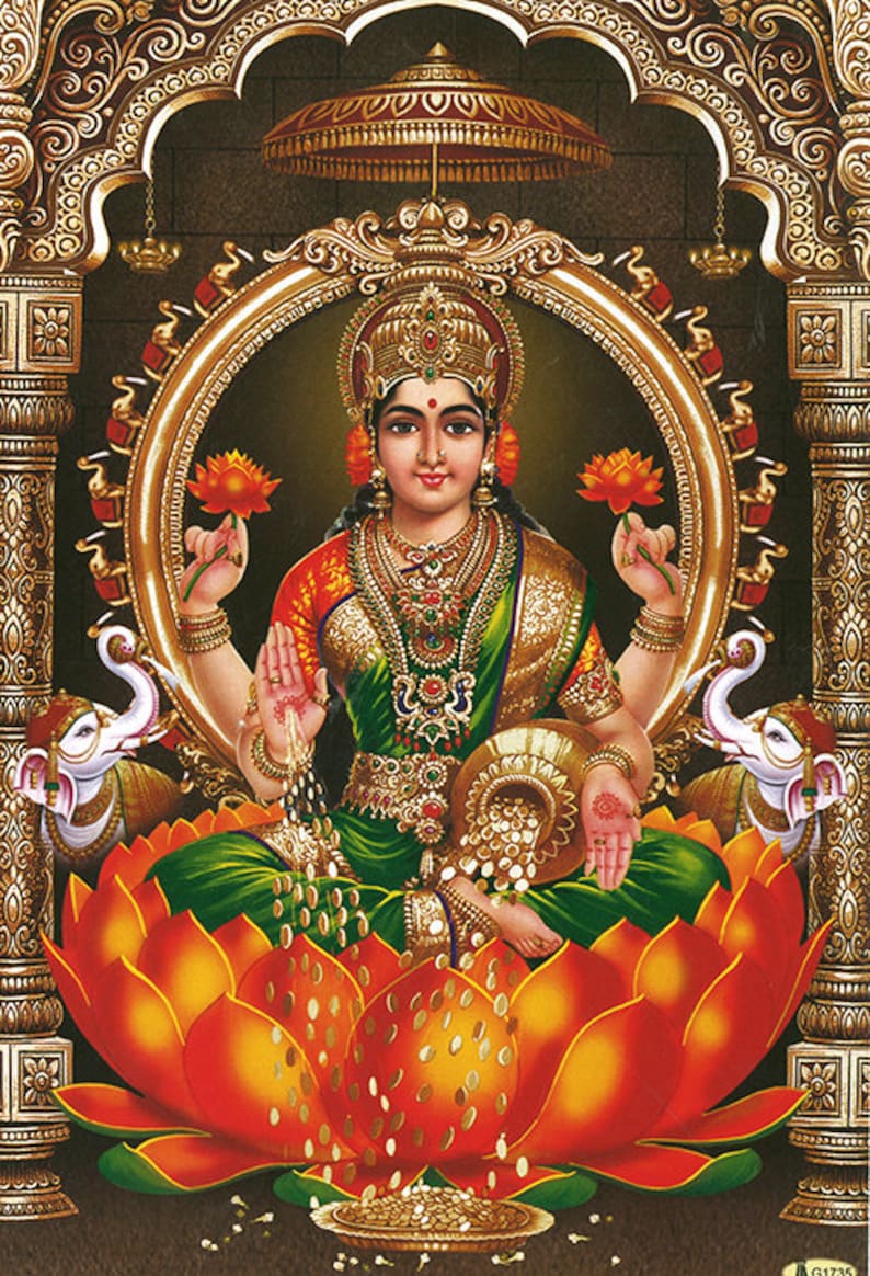 Buy 5in1 Hindu God Digital Photo Frame Religious Wall Art Online in