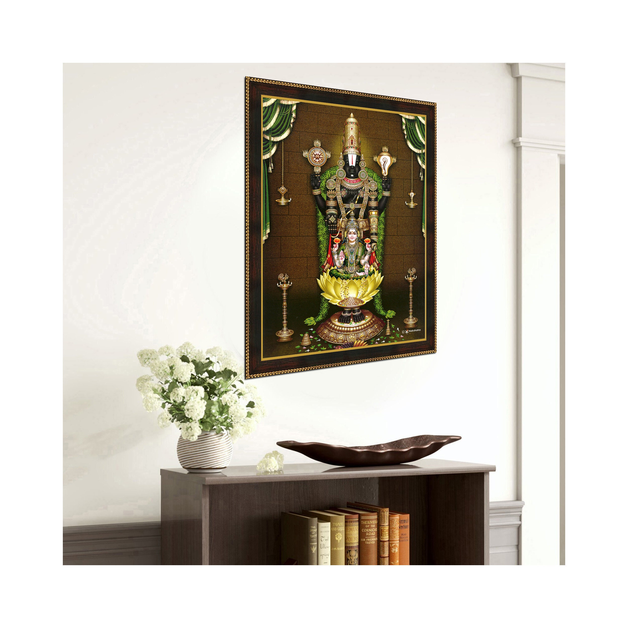 Venkateswara Lakshmi Photo Frame - Hindu Housewarming Gift - Etsy UK