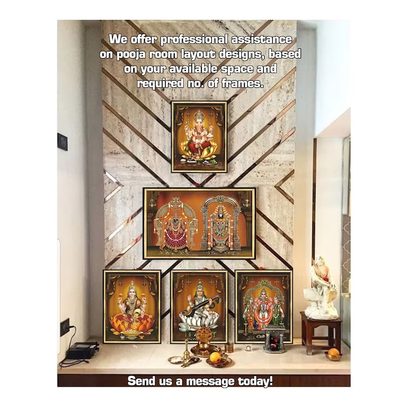 Sri Lakshmi Narasimha Swamy Photo Frame, Hindu God Vishnu Art - Etsy