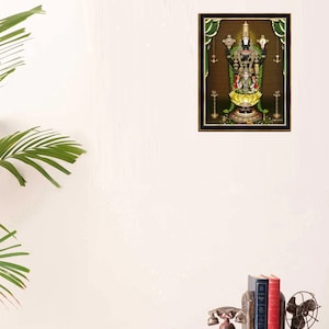 Venkateswara Lakshmi Photo Frame - Hindu Housewarming Gift - Etsy