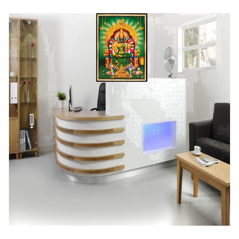 Buy Kalikambal Amman Photo Frame, South Indian Kuladevi, Religious Wall ...
