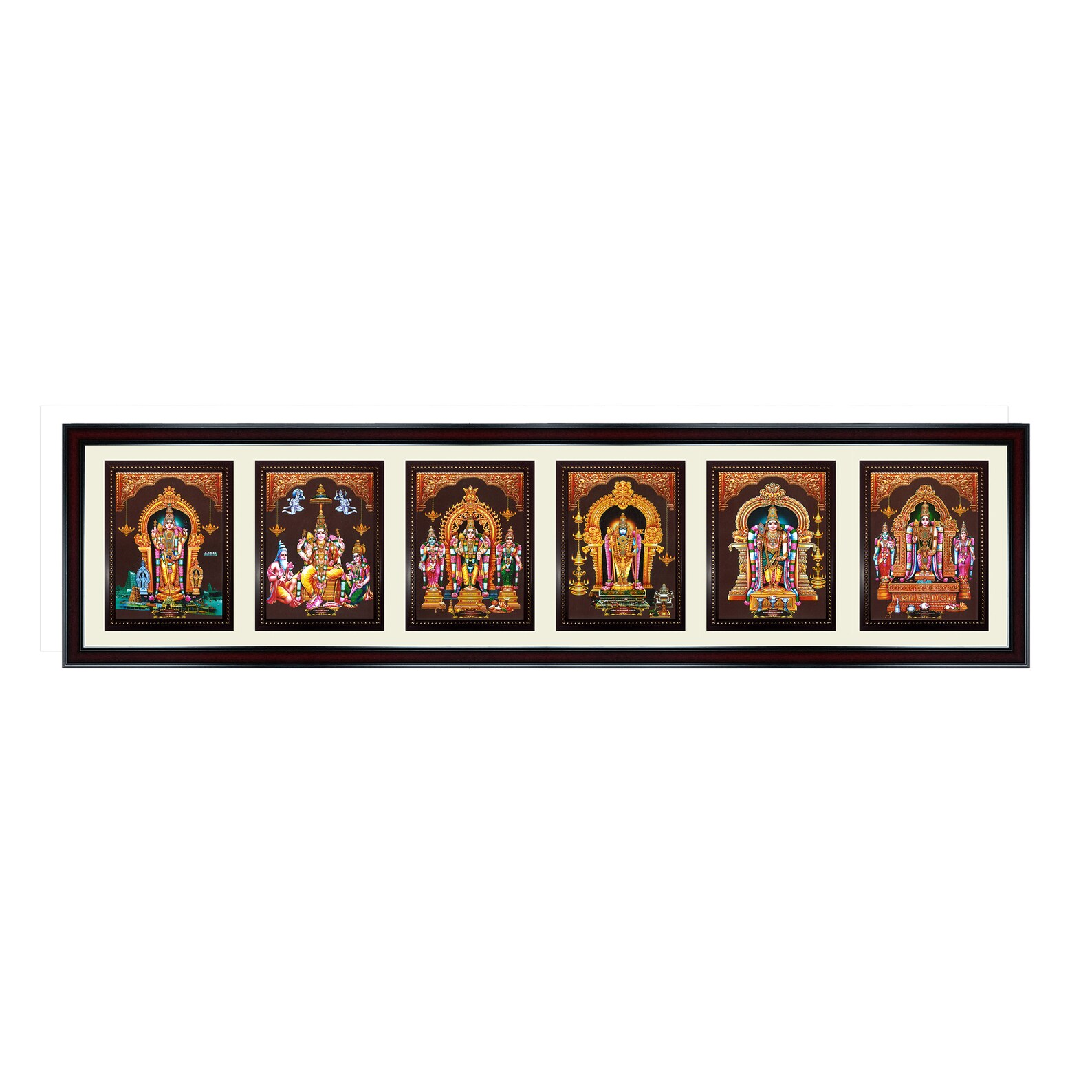 Arupadai Murugan Photo Frame, Hindu God Subramaniyam Swamy - Etsy