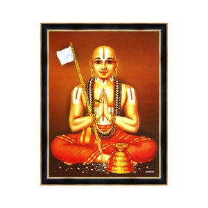 Cornice per foto di Sri Ramanujacharya, filosofo indù, guru e riformatore sociale