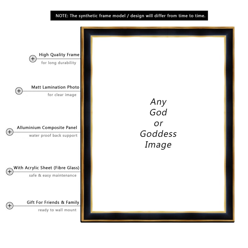 Lakshmi Narasimha Swamy Photo Frame, Hindu God Vishnu Art, Puja Room ...
