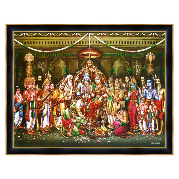 絵画 Marriage Procession of Rama The Marriage Ceremony of Rama and
