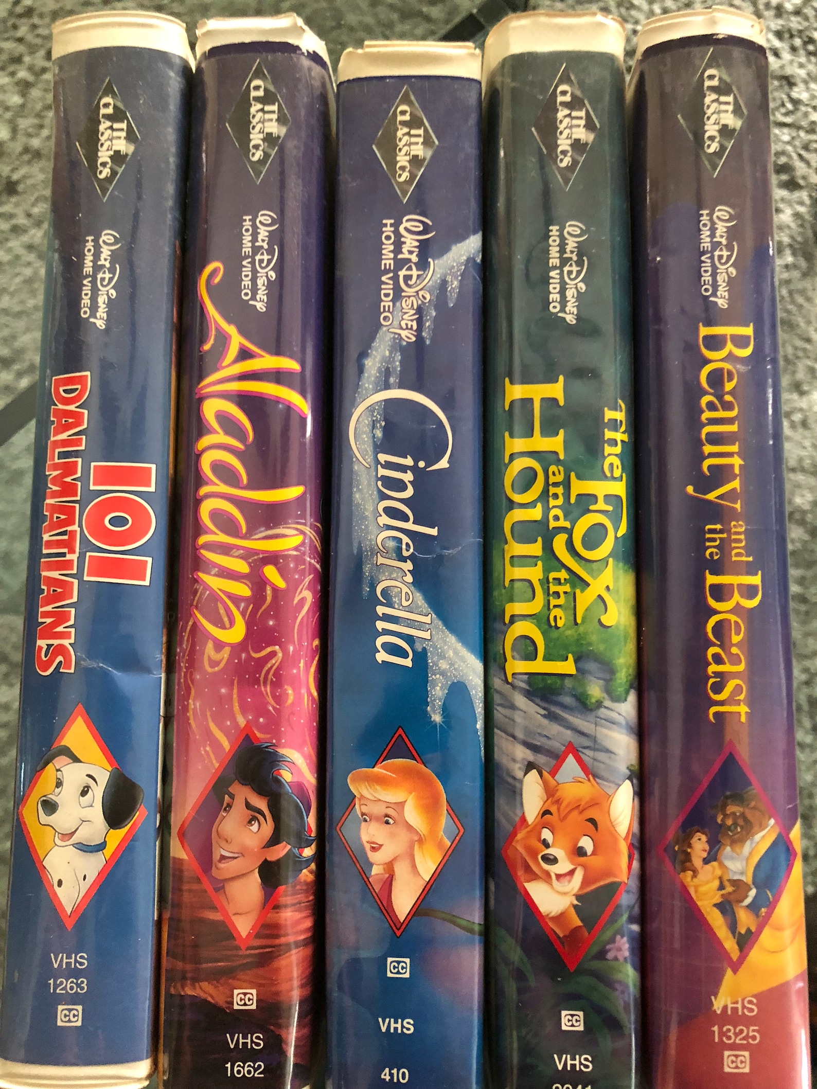 Disney Black Diamond VHS Tapes Etsy