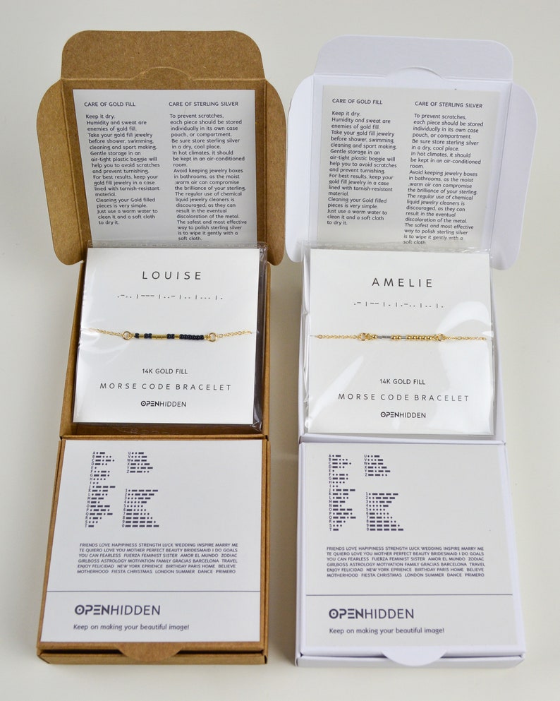 Bar Couples Friendship Long Distance Morse Code Jewelry BFF Custom Friendship Bracelets Morse Code Bracelet Secret Message Bracelet
