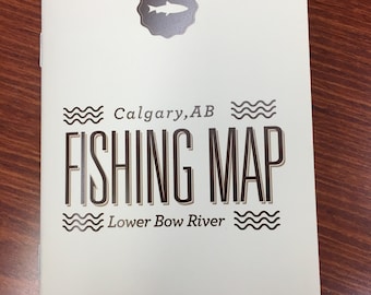 Bow River Fishing Map (NEW 2024 EDITION)