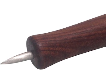 KokosnussEisen® can hole punch with wooden handle (walnut/stainless steel) 5 mm