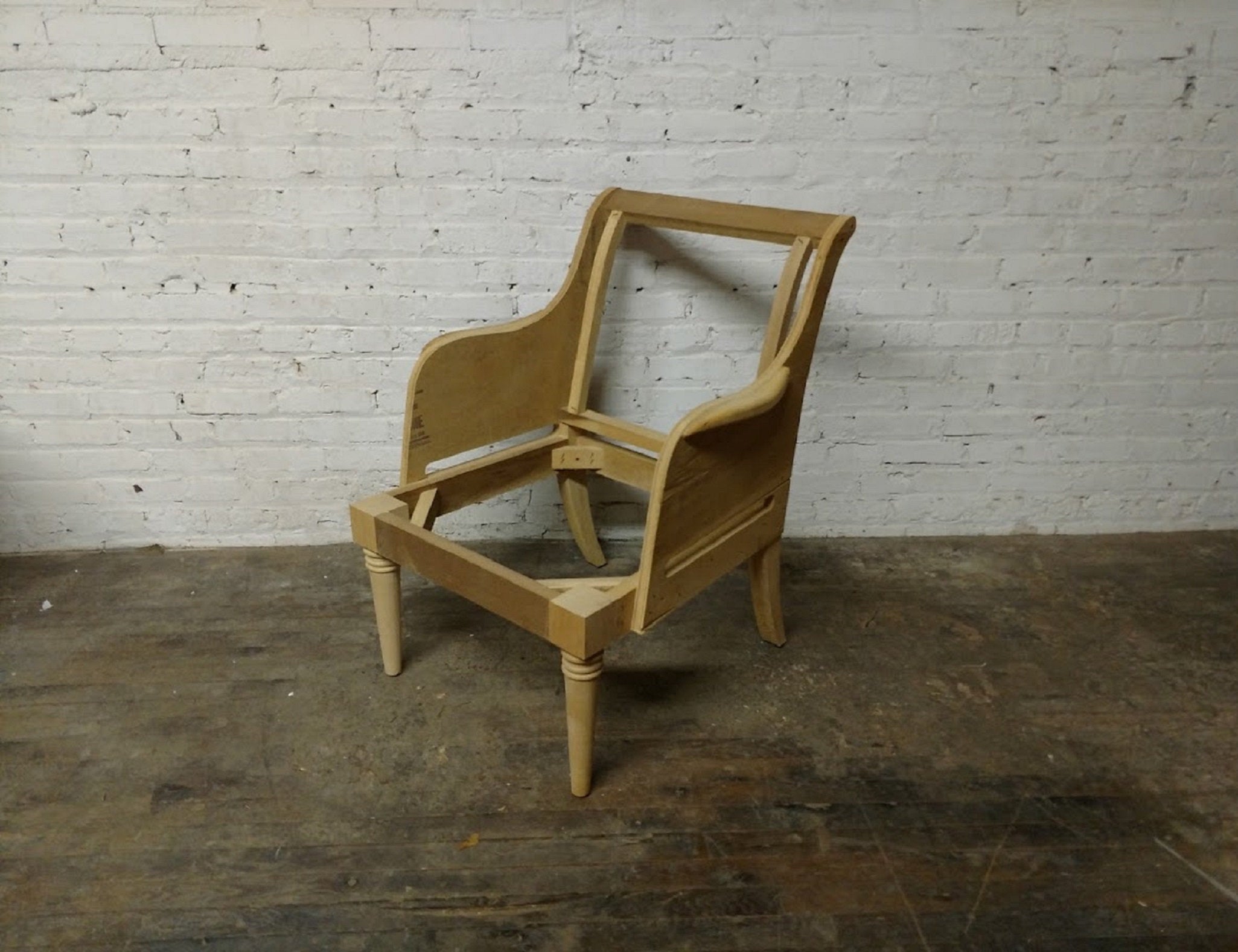 XS Upholstery Set of 2 Unfinished Guest Chair Frames Etsy