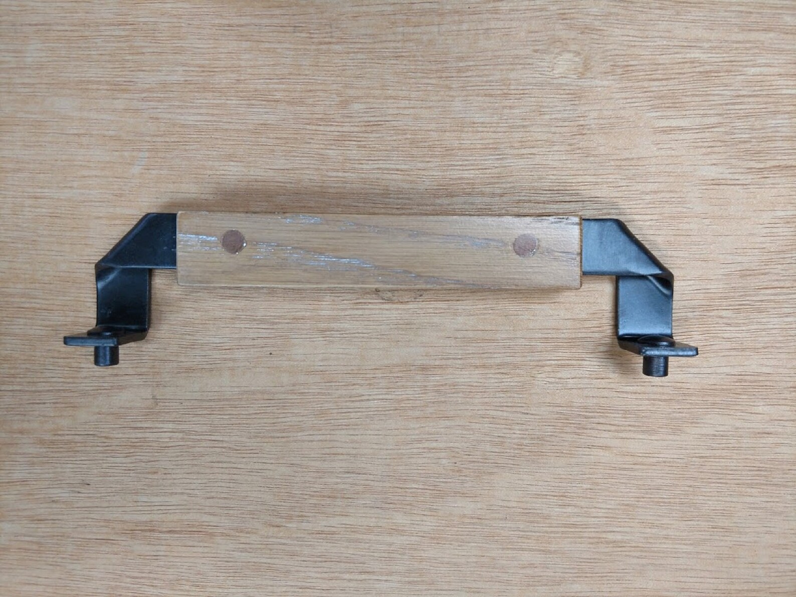 Drexel Heritage Twisted Metal & Wood Bar Drawer Pull / Rustic Etsy