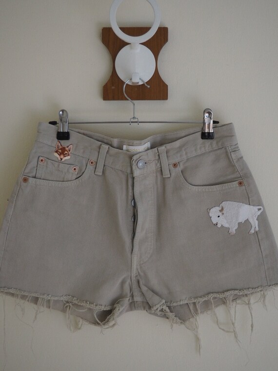 Levis 501 Shorts Vintage Shorts Denim 
