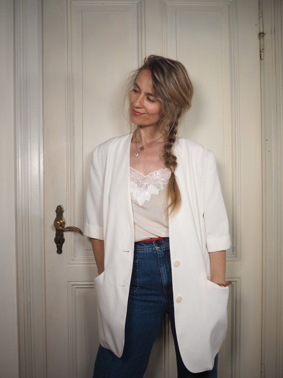 80s Blazer, 1980s Blazer, Minimalist Blazer, Vinta