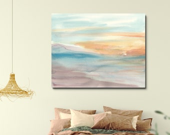 Abstract Coastline, Large Wall Art, Printable Wall Art, Downloadable Print, Digital Download, Home Office Decor