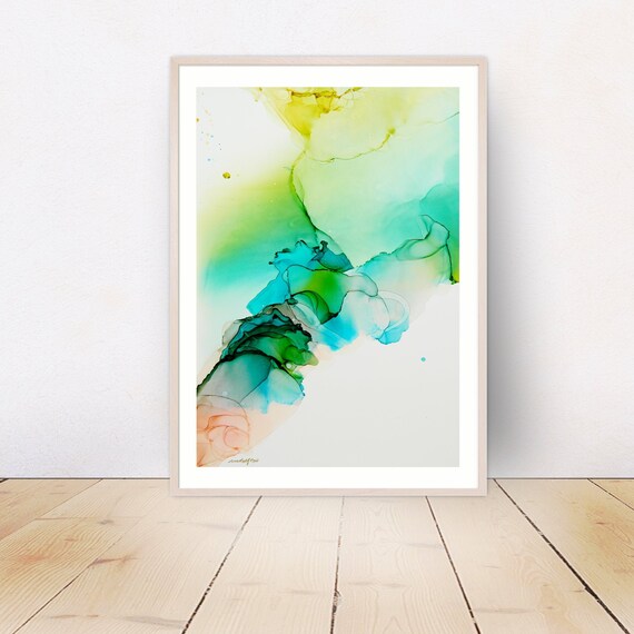 Soaring Abstract Art Alcohol Ink Printable Wall - Alcohol Wall Art Printable Soaring Abstract Art Alcohol Ink Printable Wall - Alcohol Wall Art Printable