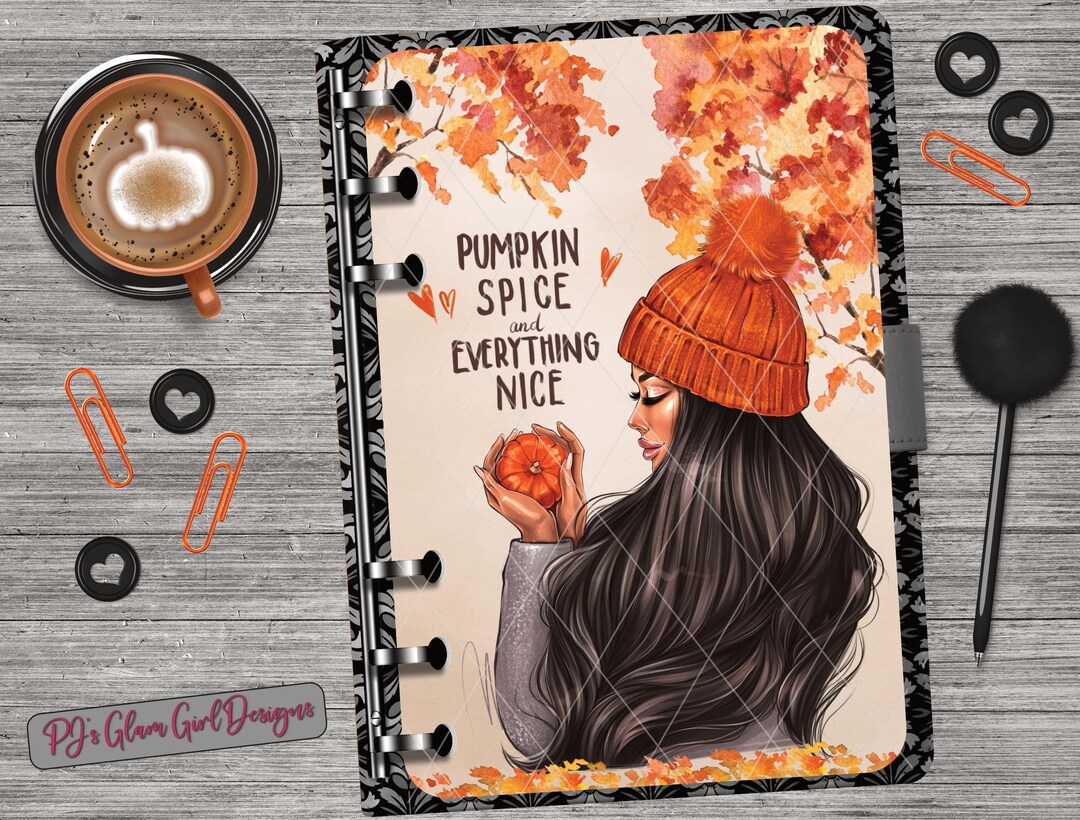 Pumpkin Spice! Autumn Girl, Fall Glam Girl, Fashion Babe, Planner ...