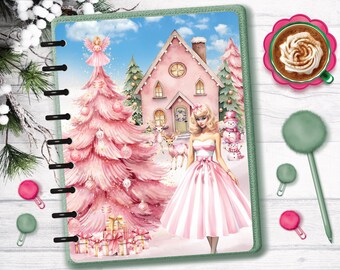A Merry Pink Christmas 2! Xmas Trees, Presents, Designer Planner, Dashboards, Covers,