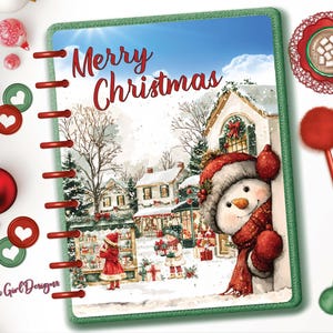 Merry Christmas! Happy Holidays! Fashion Planner Dashboards and Covers, A5, Personal/Wide, HP Big, Classic & Mini