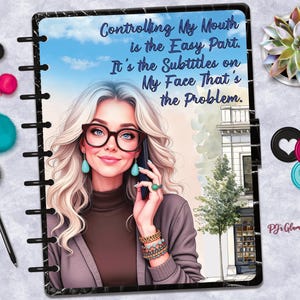 Under Control? | Boss Babe Planner Dashboard | Sassy Insert | Custom Sizes Available