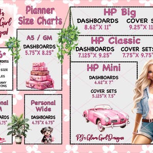 a pink poster with a barbie doll and a pink car