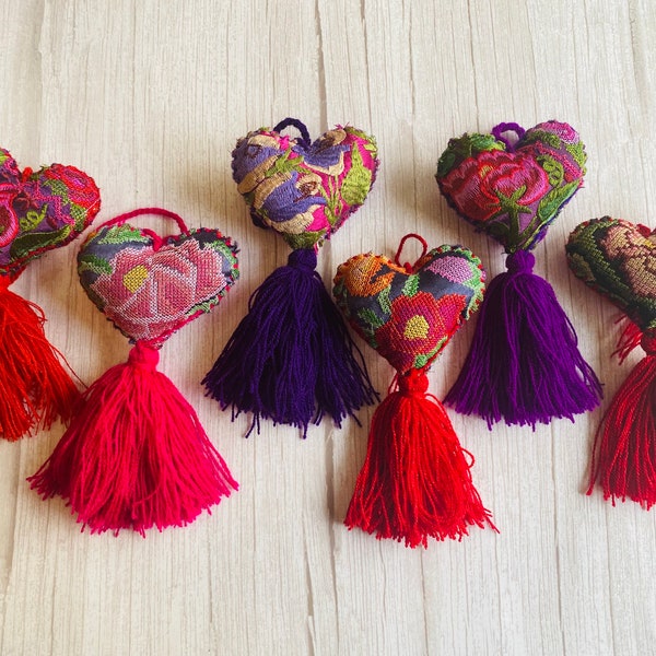 Pompons corazón