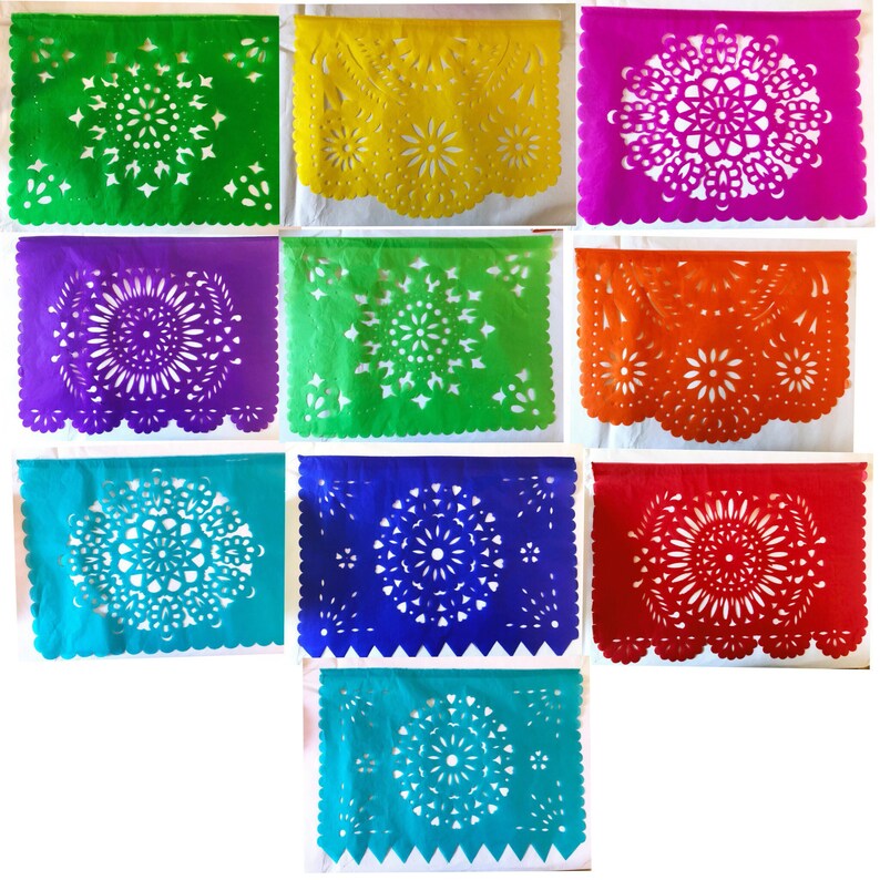 paper flower garland mexican paper flower garland