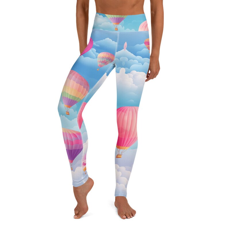 Pastel Hot Air Balloon Leggings / Balloonist Gift Balloon Etsy