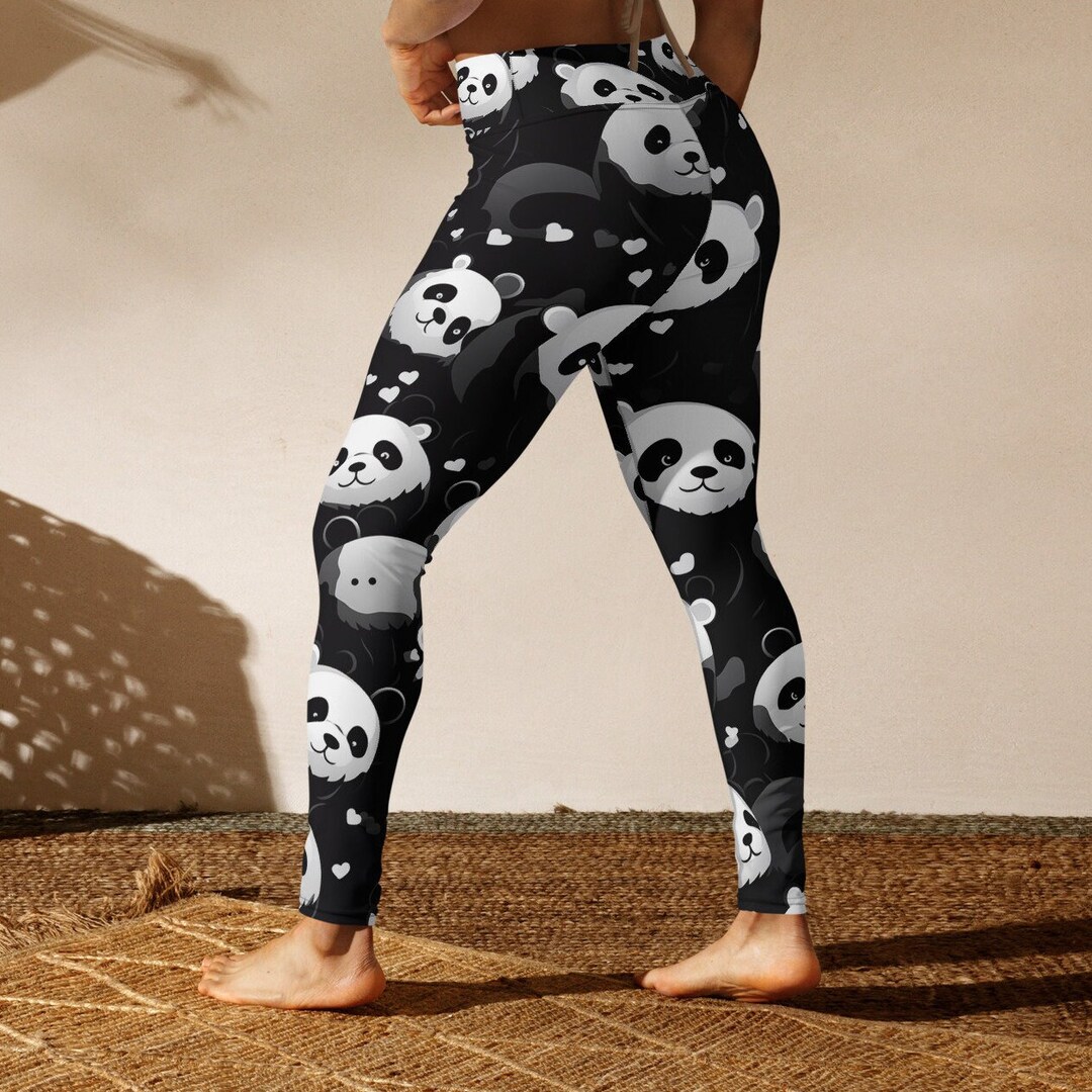 Daga - Panda Leggings Set - Pink
