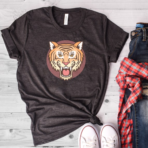 tiger head shirt