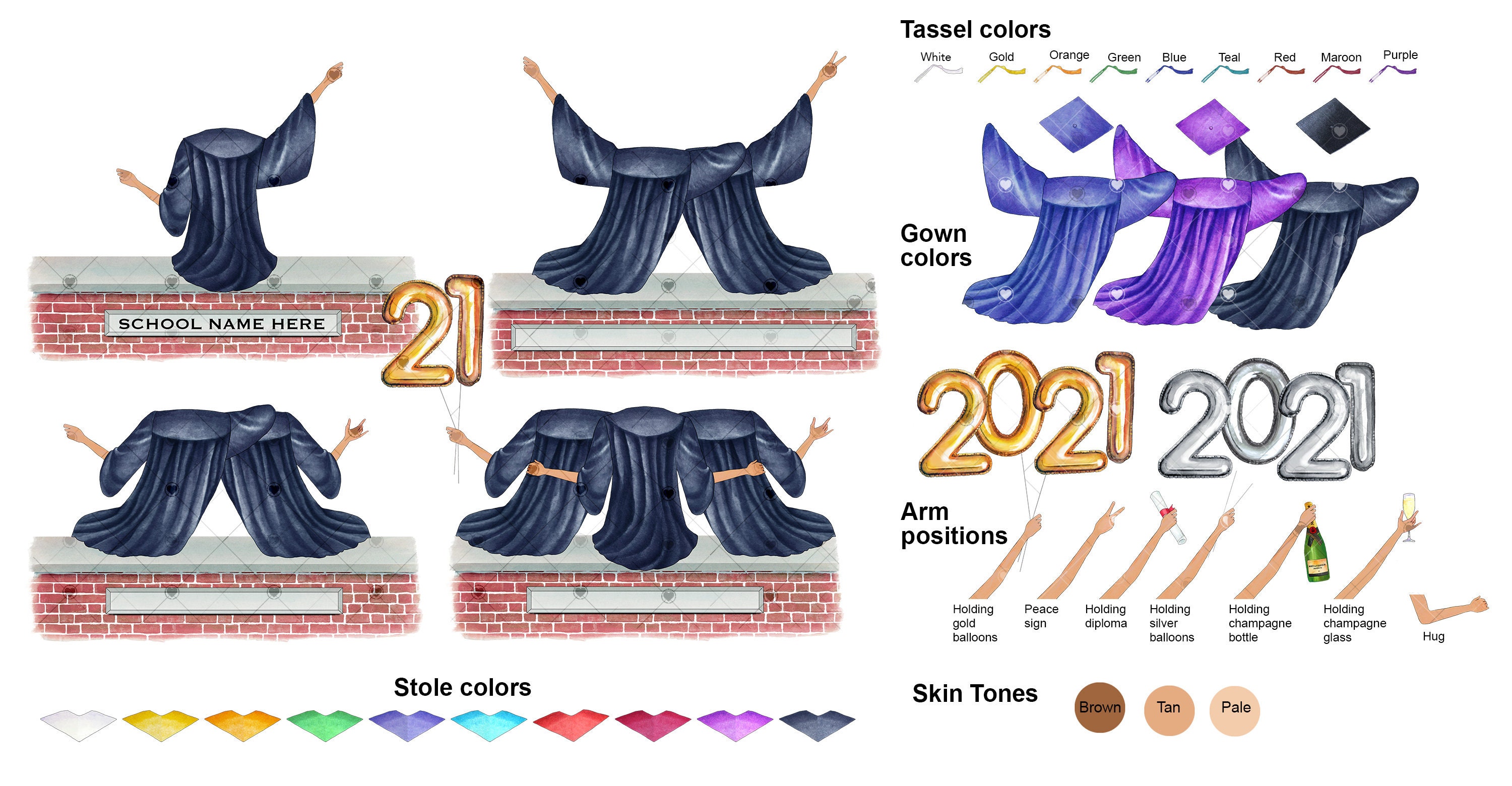 Personalised Graduation Gift for Your Best friend University | Etsy