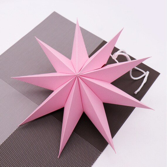 Como Hacer Estrellas De Papel En 3d Para Decorar Chispiscom
