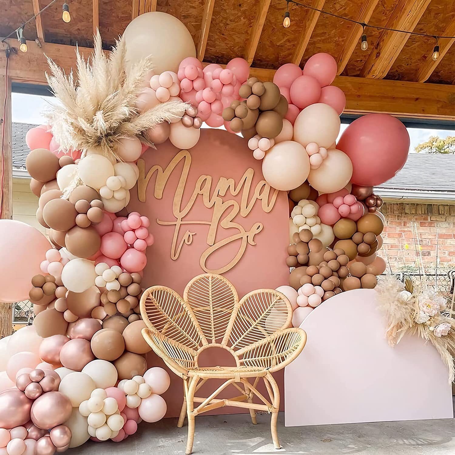 Boho Balloon Bliss: 155 Pieces Of Pastel Perfection! - rqllzce