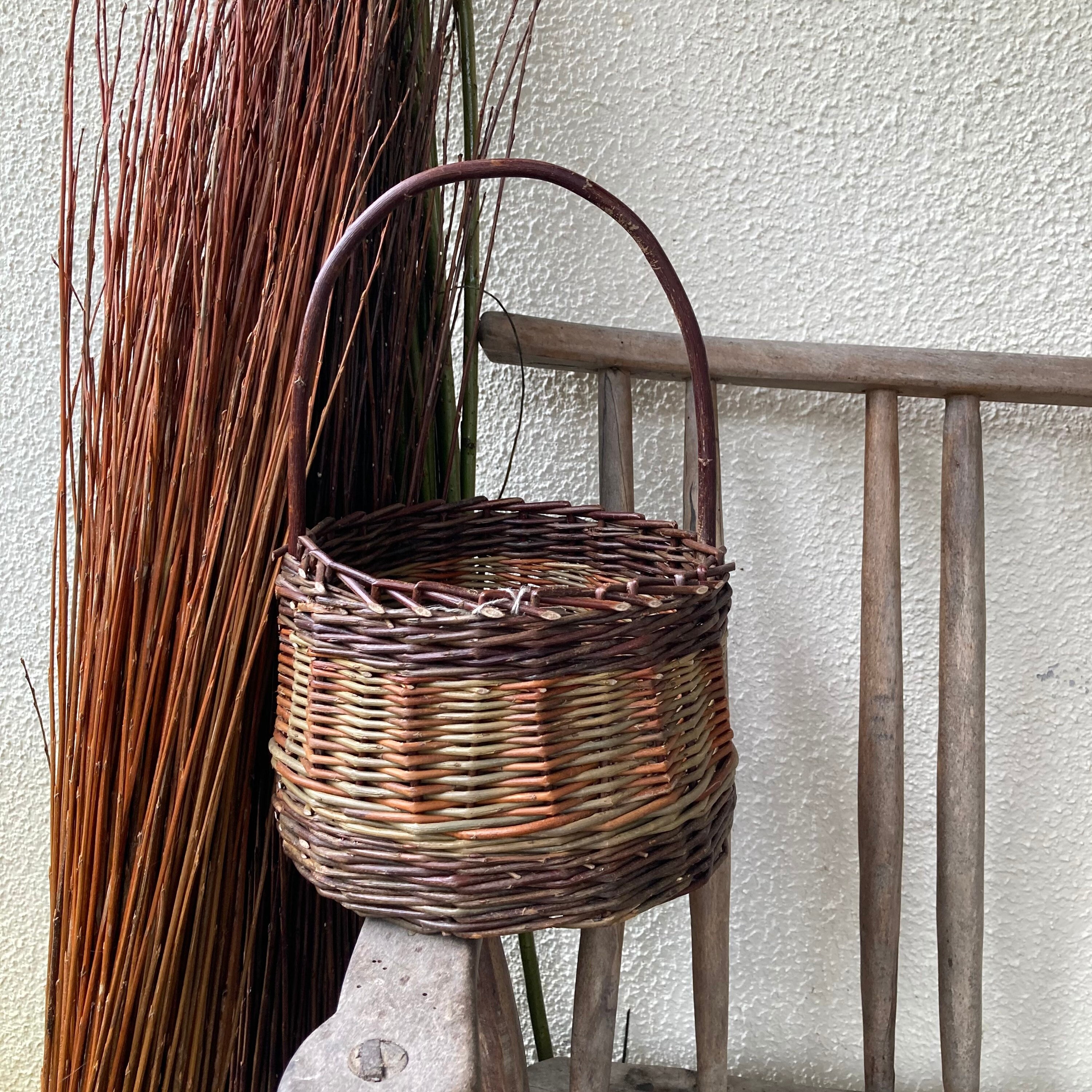Traditional Irish Aran Kisheen Berry/Foraging/Lunch Basket Etsy
