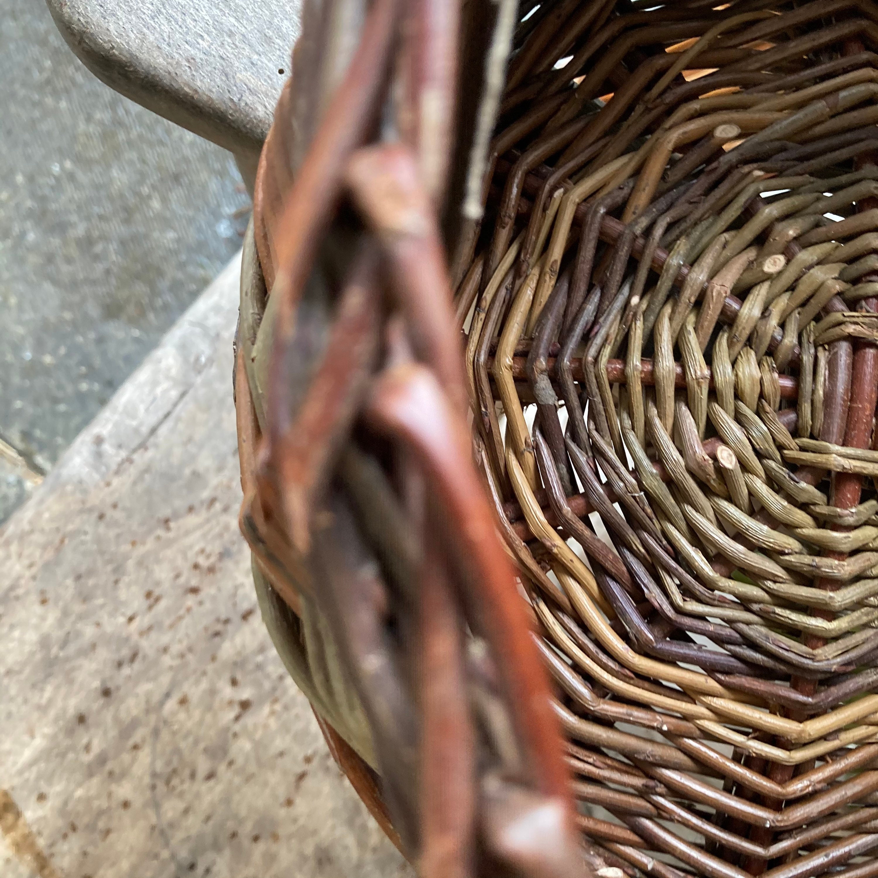 Traditional Irish Aran Kisheen Berry/Foraging/Lunch Basket Etsy