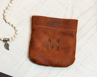 Rosary pouch personalized,Leather rosary pouch,Small leather pouch,Rosary case leather,Rosary case personalized,Rosary bag